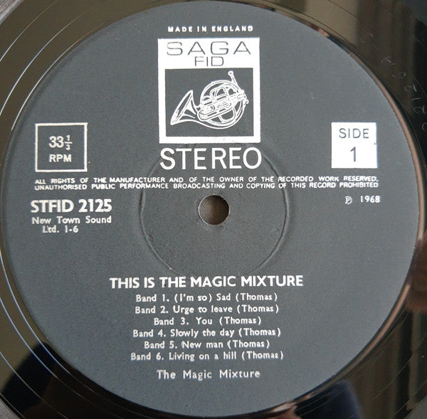 The Magic Mixture : This Is The Magic Mixture (LP, Album)