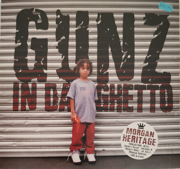 Various : Gunz In Da Ghetto (LP, Comp)