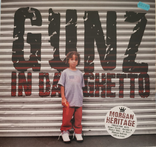 Various : Gunz In Da Ghetto (LP, Comp)