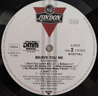 Blancmange : Believe You Me (LP, Album, DMM)
