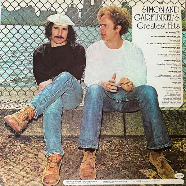 Simon & Garfunkel : Simon And Garfunkel's Greatest Hits (LP, Comp, Blu)