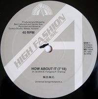 M.D.M.C. : How About It (12")
