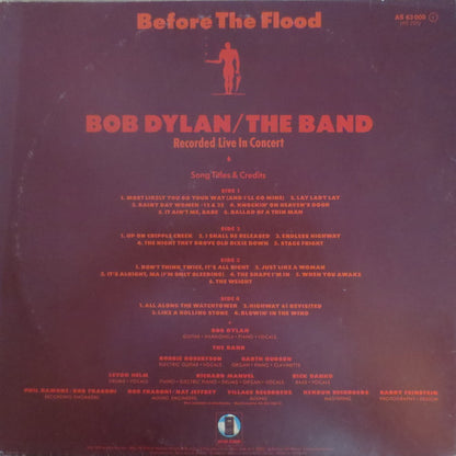 Bob Dylan / The Band : Before The Flood (2xLP, Album, Promo, Gat)