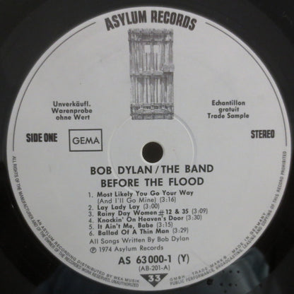 Bob Dylan / The Band : Before The Flood (2xLP, Album, Promo, Gat)