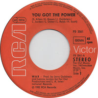 War : You Got The Power (7", Single)