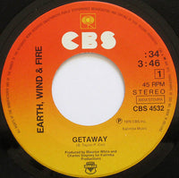 Earth, Wind & Fire : Getaway (7", Single)