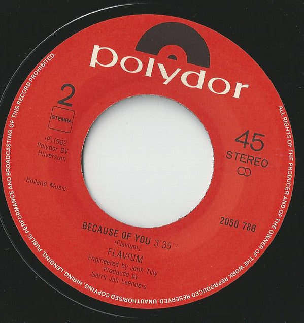 Flavium : Rocking Pneumonia And The Boogie Woogie Flu (7")