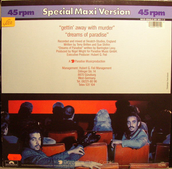 Mystic Rhythm : Gettin' Away With Murder (12", Maxi)