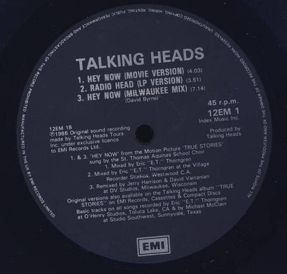 Talking Heads : Radio Head (12")