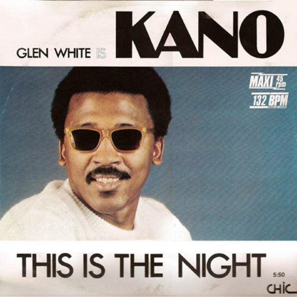Glen White (Kano)* : This Is The Night (12", Yel)