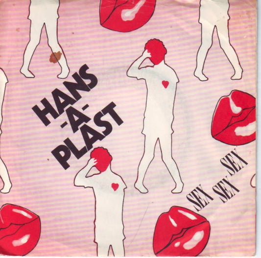 Hans-A-Plast : Sex Sex Sex (7", Single, Red)