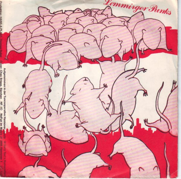 Hans-A-Plast : Sex Sex Sex (7", Single, Red)