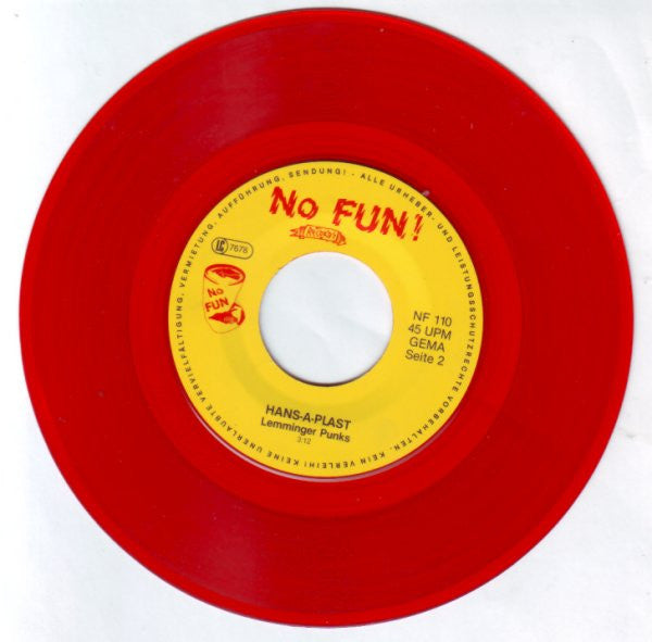 Hans-A-Plast : Sex Sex Sex (7", Single, Red)