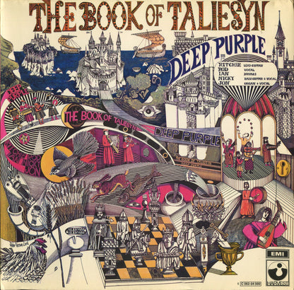 Deep Purple : The Book Of Taliesyn (LP, Album, RE, Gat)