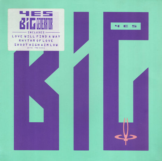 Yes : Big Generator (LP, Album, RSA)