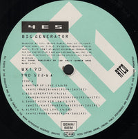 Yes : Big Generator (LP, Album, RSA)