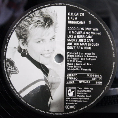 C.C. Catch : Like A Hurricane (LP, Album)