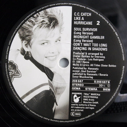 C.C. Catch : Like A Hurricane (LP, Album)