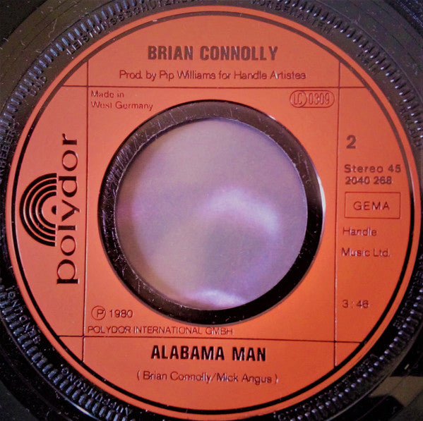 Brian Connolly : Take Away The Music (7", Single)