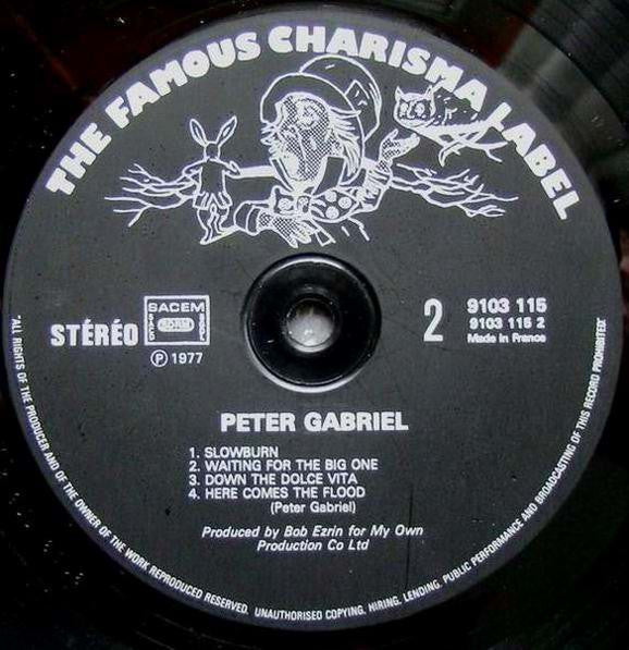 Peter Gabriel : Peter Gabriel (LP, Album, RE)