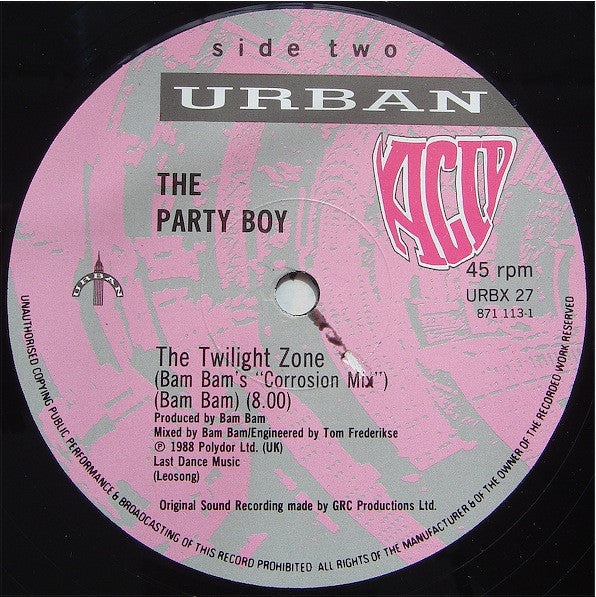 The Party Boy : The Twilight Zone (12")