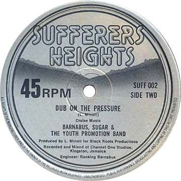 Sugar Minott & Captain Sinbad : Hard Time Pressure (12")