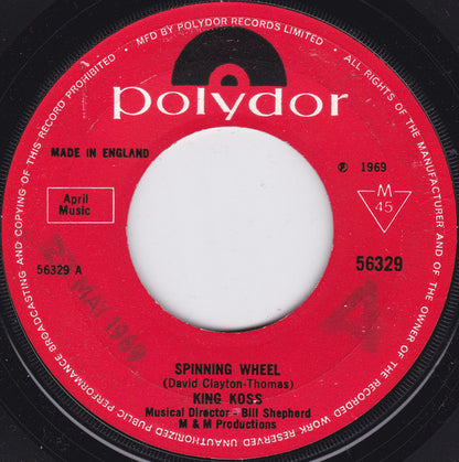 King Koss : Spinning Wheel (7", Single)