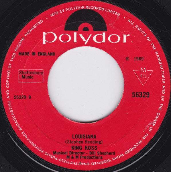 King Koss : Spinning Wheel (7", Single)