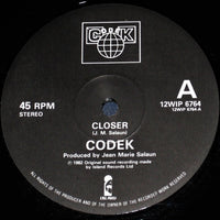 Codek : Closer / Tim Toum (12", Die)
