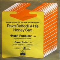 Dave Daffodil : Hush Puppies (7", Single, Promo, S/Edition)