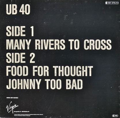 UB40 : Many Rivers To Cross (12", Single)