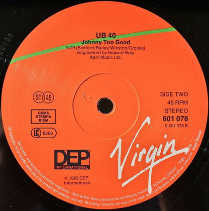 UB40 : Many Rivers To Cross (12", Single)