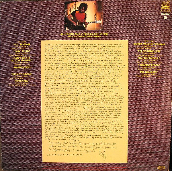 Electric Light Orchestra : ELO's Greatest Hits (LP, Comp)