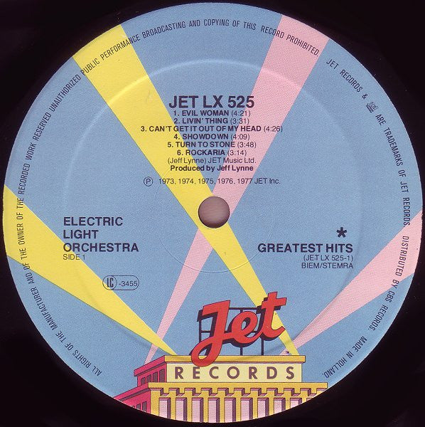 ELO* : ELO's Greatest Hits (LP, Comp)