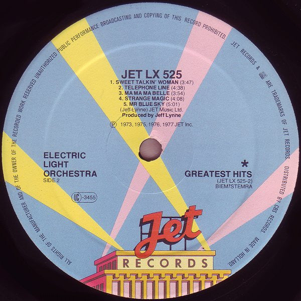 ELO* : ELO's Greatest Hits (LP, Comp)