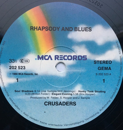 The Crusaders : Rhapsody And Blues (LP, Album, Gat)