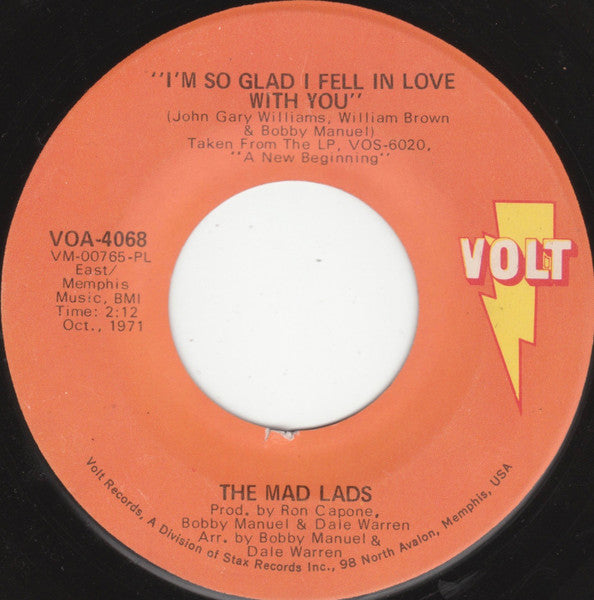 The Mad Lads : Gone! The Promises Of Yesterday (7", PL )