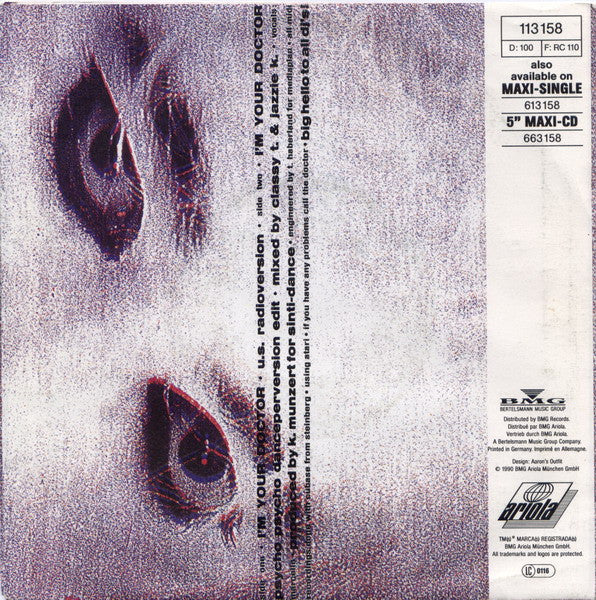 Silicon Dream : I'm Your Doctor (Ganz In Weiß) (7", Single)