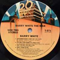 Barry White : Barry White The Man (LP, Album, San)
