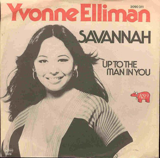 Yvonne Elliman : Savannah (7", Single)
