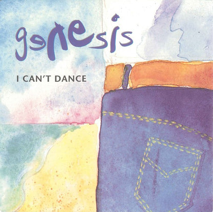 Genesis : I Can't Dance (7", Single)