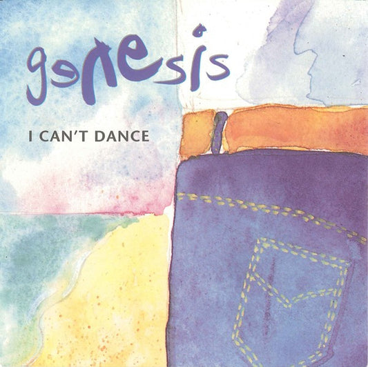 Genesis : I Can't Dance (7", Single)