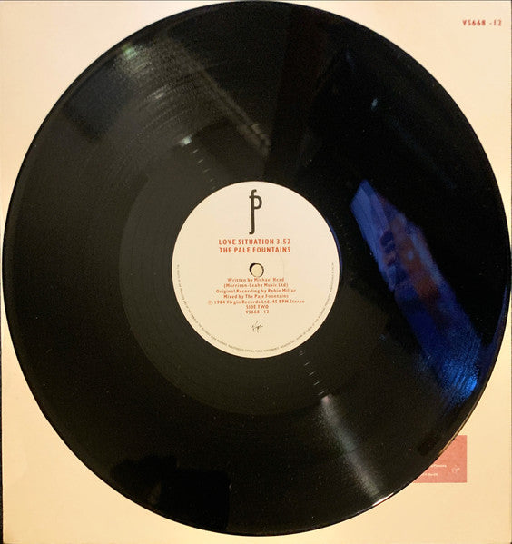 The Pale Fountains : (Don't Let Your Love) Start A War (Extended Version) (12", Single)
