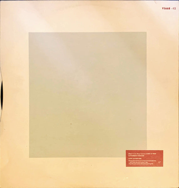 The Pale Fountains : (Don't Let Your Love) Start A War (Extended Version) (12", Single)