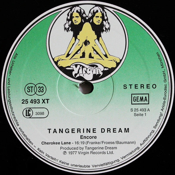 Tangerine Dream : Encore (2xLP, Album)