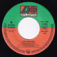 Sister Sledge : Lost In Music (7", Single)