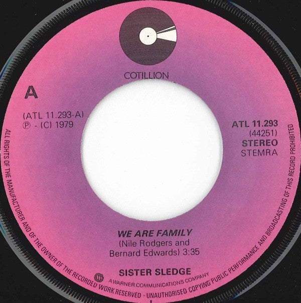 Sister Sledge : We Are Family (7")