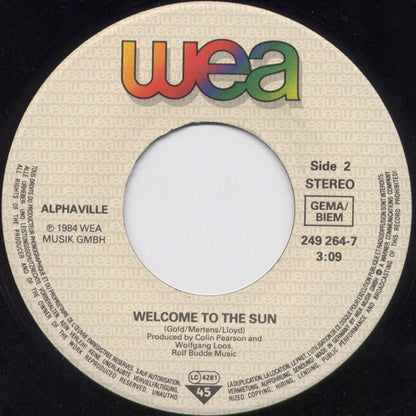 Alphaville : Forever Young   (7", Single)