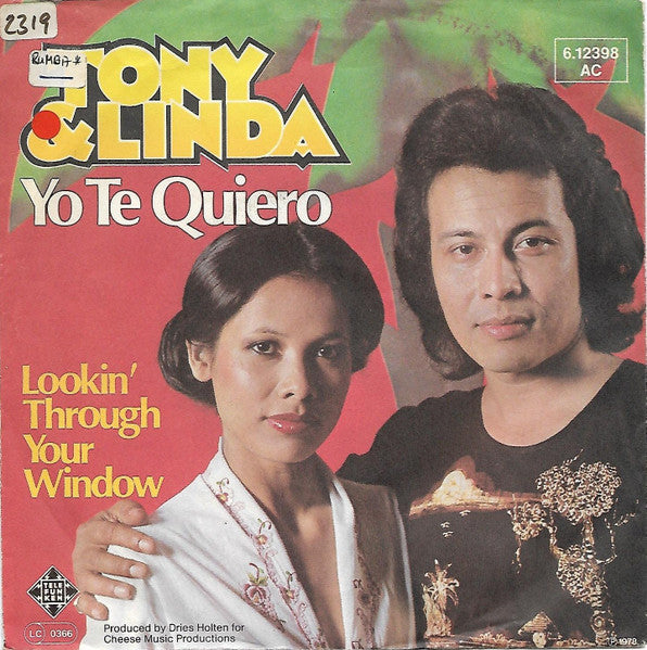 Tony & Linda : Yo Te Quiero (7", Single)