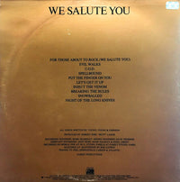 AC/DC : For Those About To Rock (We Salute You) (LP, Album, Spe)